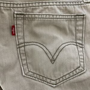Levis Tan Pinstripe Y2K Jeans Size 12
